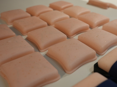 AnthroPad synthetic silicone injection training pads for medical education
